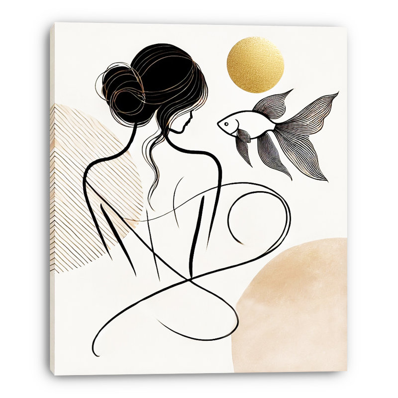 «Ethereal Grace», art moderne sur toile tendue