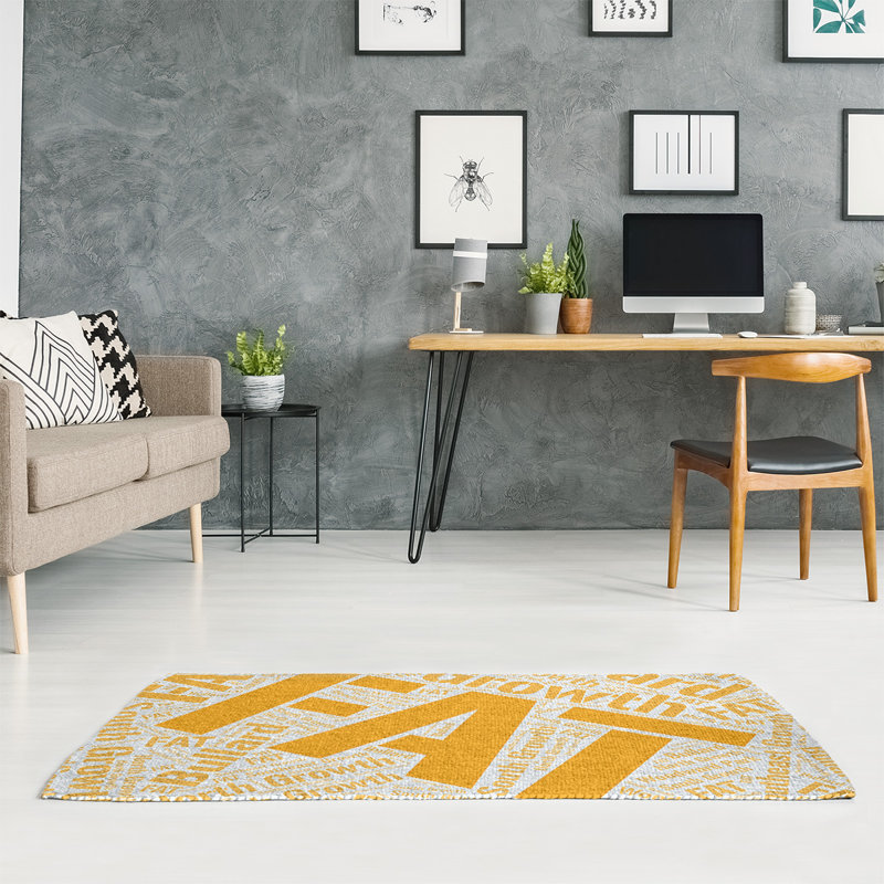 Chenille Indoor Rug, Rectangle 4' x 6'