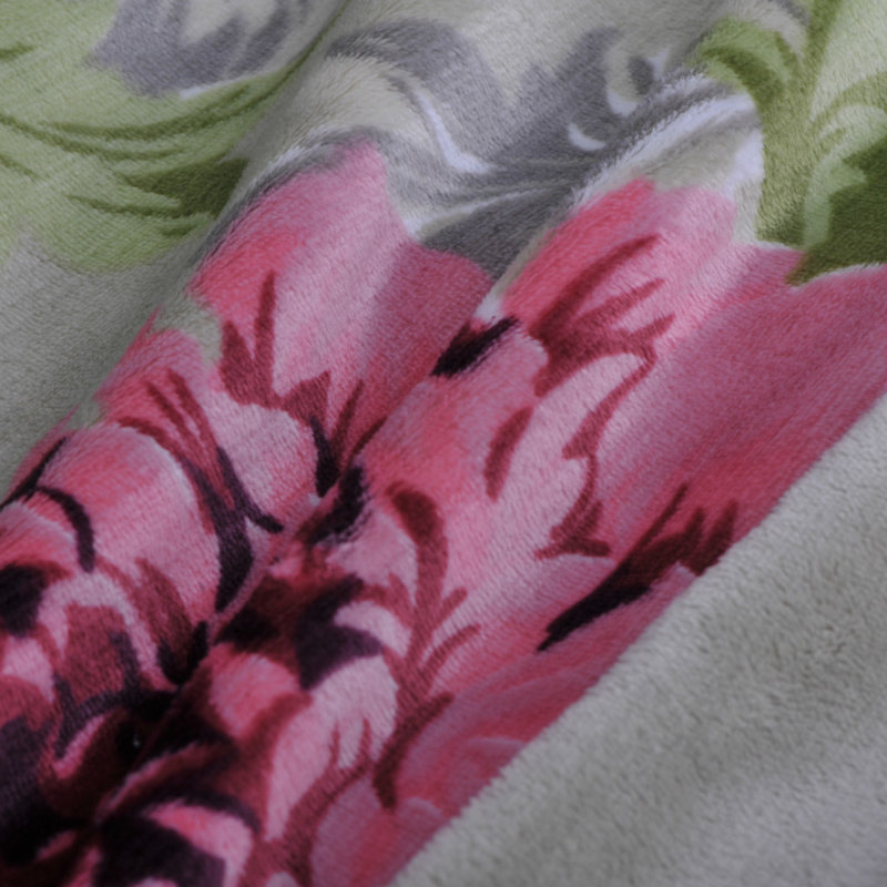 Throw Blanket, Geranium Red