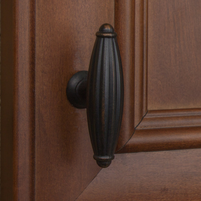 2 1/2" Rugby Novelty Knob, Oil Rubbed Bronze, 10