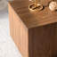 Ensemble de 2 tables basses gigognes noyer