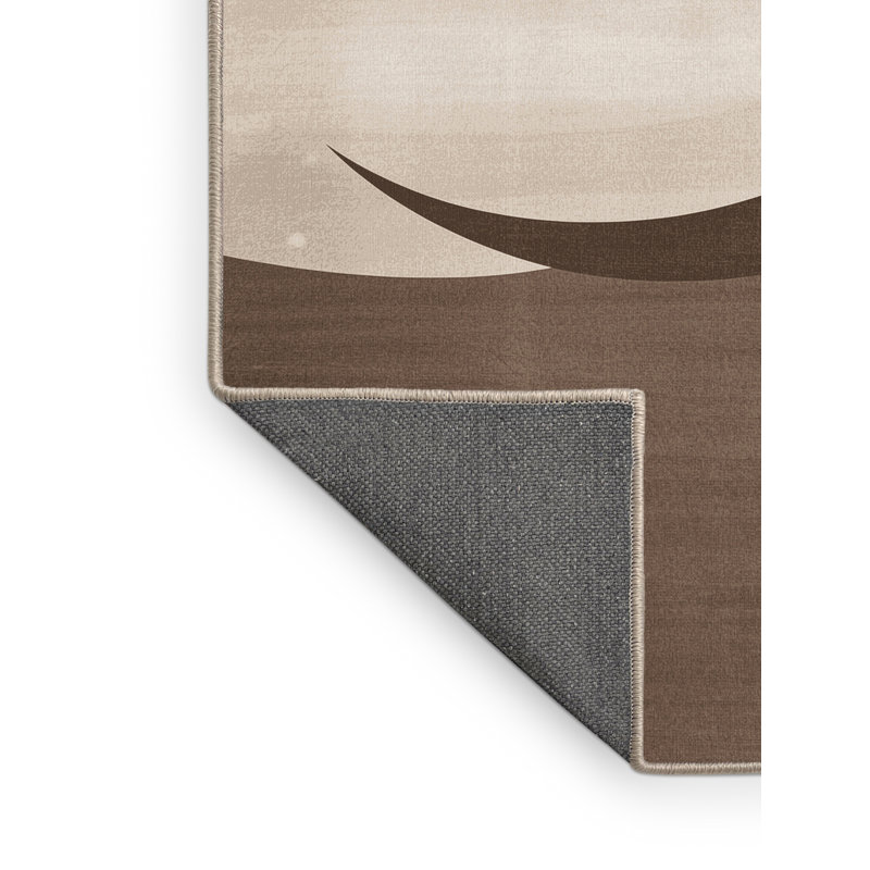 Tapis beige moelleux doux et minimaliste Vance, 8 x 10