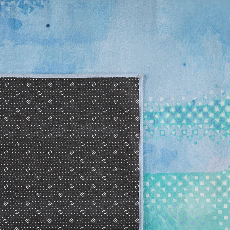 Tyrinia Abstract Flatweave Area Rug, Rectangle 80 x 150cm