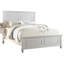 Lit de grand lit avec panneau de lit à contreplaqué 1pc