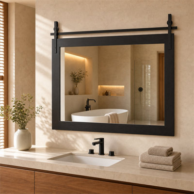 Miroir de salle de bain mural Farmhouse