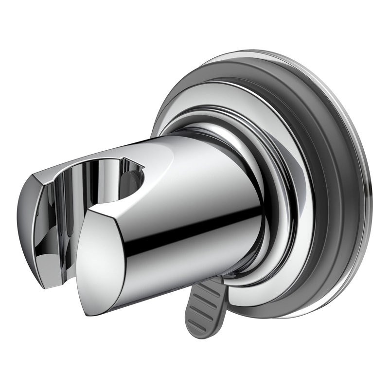 Adjustable No-Drill Suction Handheld Shower Head Holder, Chrome