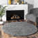 Conye Performance Grey Shag Area Rug