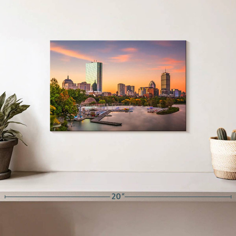 Sireci Boston Skyline, 8" H x 12" W