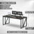 Computer Gaming Desk With Thicker Desktop, Office Desk For Home Office, Black | Gift Idea-1115318053