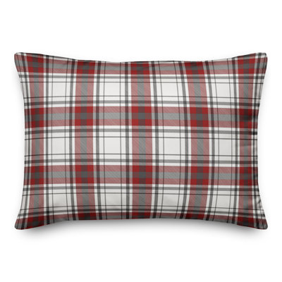 Plaid Throw Pillow