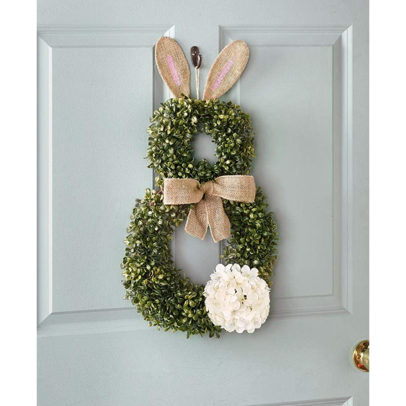 Couronne en faux coton 10,2 po