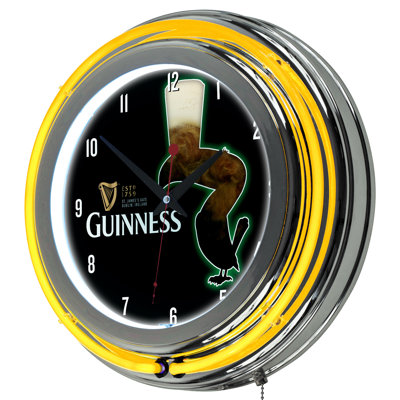 Glass Wall Clock