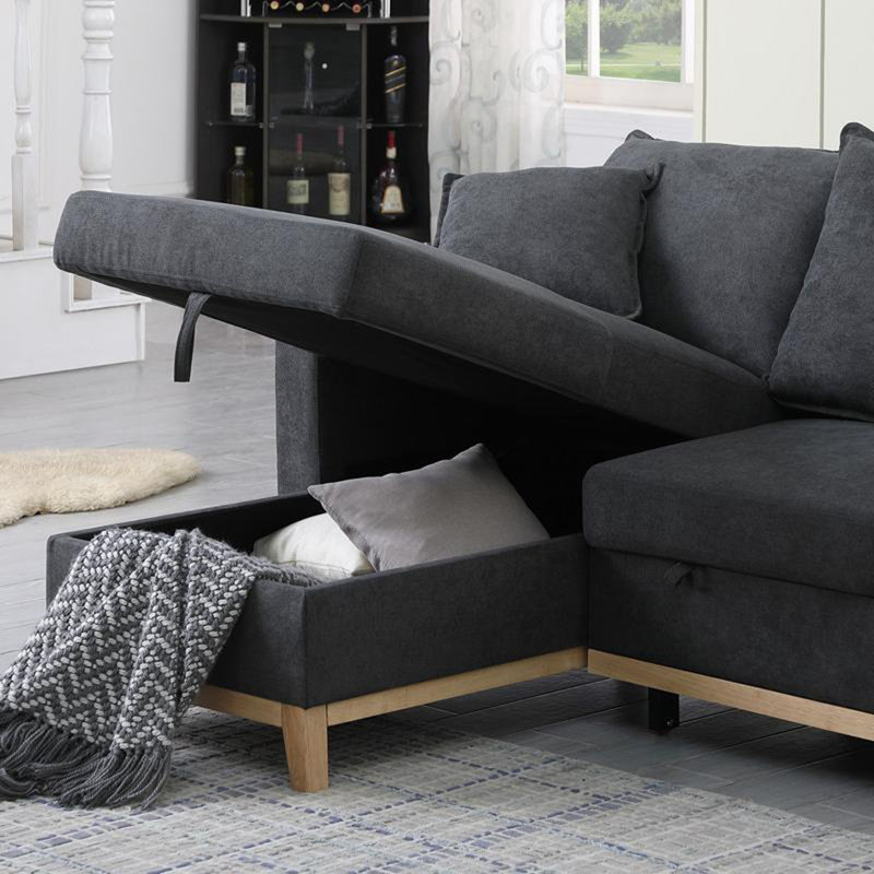 Reversible Sleeper Sectional Sofa