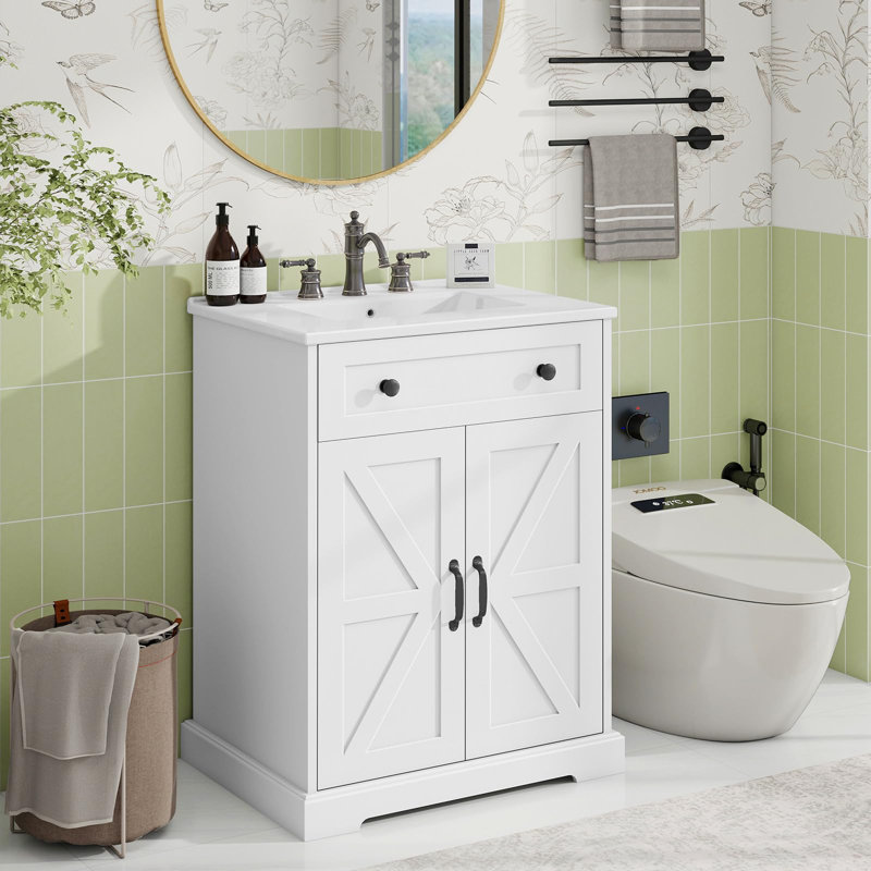 Ensemble de meuble-lavabo avec lavabo