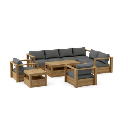 Ensemble de conversation modulaire 7 pièces Copacabana