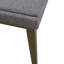 Ensemble de table à pieds 6 pièces avec 1 banc rembourré et 4 chaises Didmarton