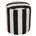 Black/Off White Striped