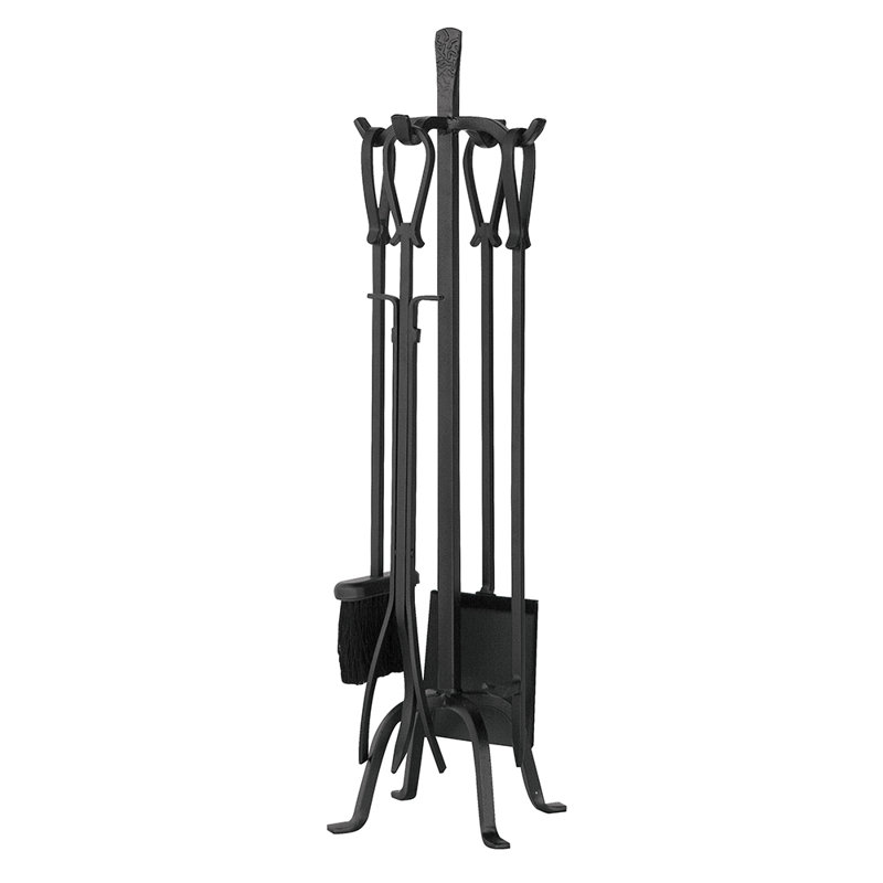 Ensemble d’outils de cheminée en fer 5 pièces Watsonville