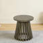 Table d'appoint d'extérieur en bois d'acacia-1091958237