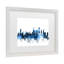 «Michael Illinois Skyline II», art encadré mat Michael Michael-1178937559-1178937556