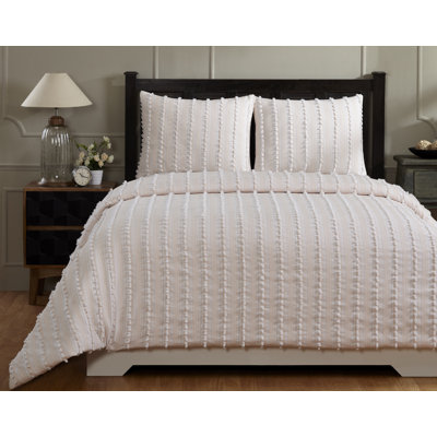 Anglique Standard 100% Cotton Tufted Comforter Sets with Sham