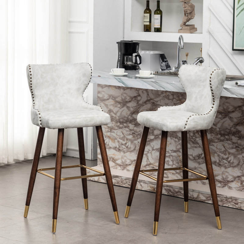 Ensemble de tabouret de bar Mid-Century