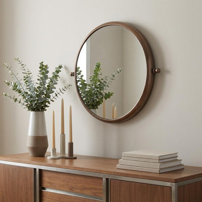 Miroir industriel rond