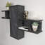 Olida Modern Wallshelf with a Cabinet-1391755150