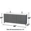 Sheffield 80" Freestanding Double Bathroom Vanity with Quartz Top-1141761328-1141726581