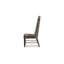 Chaise d'appoint rembourrée Manhattan / noire / beige Manhattan