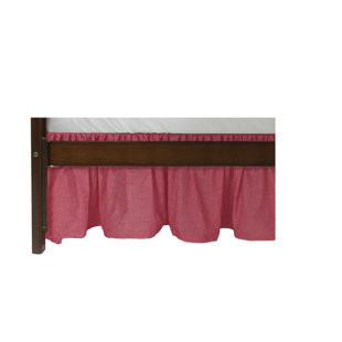 Gingham Crib Dust Ruffle / Skirt