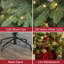5.91' H Lighted Artificial Fir Christmas Tree
