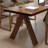 Light-walnut Rectangular Solid Wood desk-1803528570