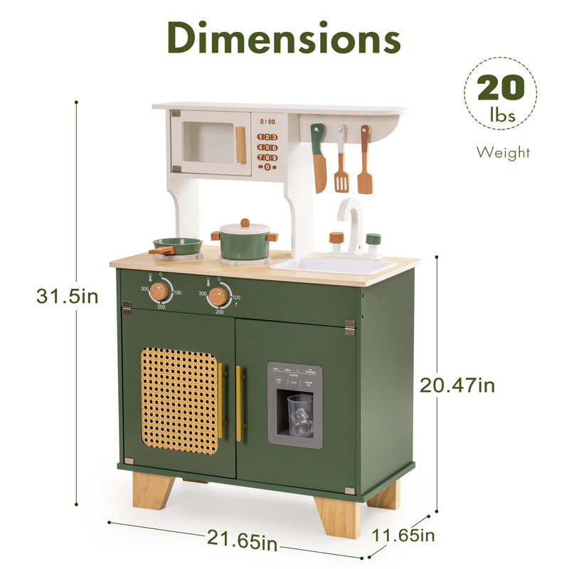 Preschool Play Kitchen Set