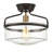 Pollak 1-Light Dimmable Semi Flush Mount-1617686098