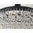 Johnjack 10 - Light Dimmable Tiered Chandelier-1293059854