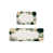 Vert / rose beige