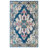 Felty Oriental Blue/Gray/Beige Area Rug-661740981