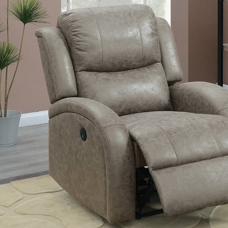 Fauteuil inclinable électrique en pierre