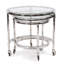 Chariot-bar en acier inoxydable Antoinette