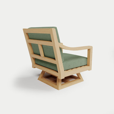 Solerno Heated Swivel Chair — Dove
