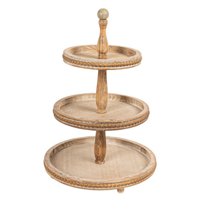 Plateau rond en bois Alberts