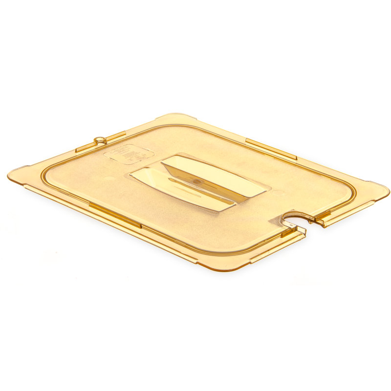 Couvercle rectangulaire Universal ™ en plastique jaune