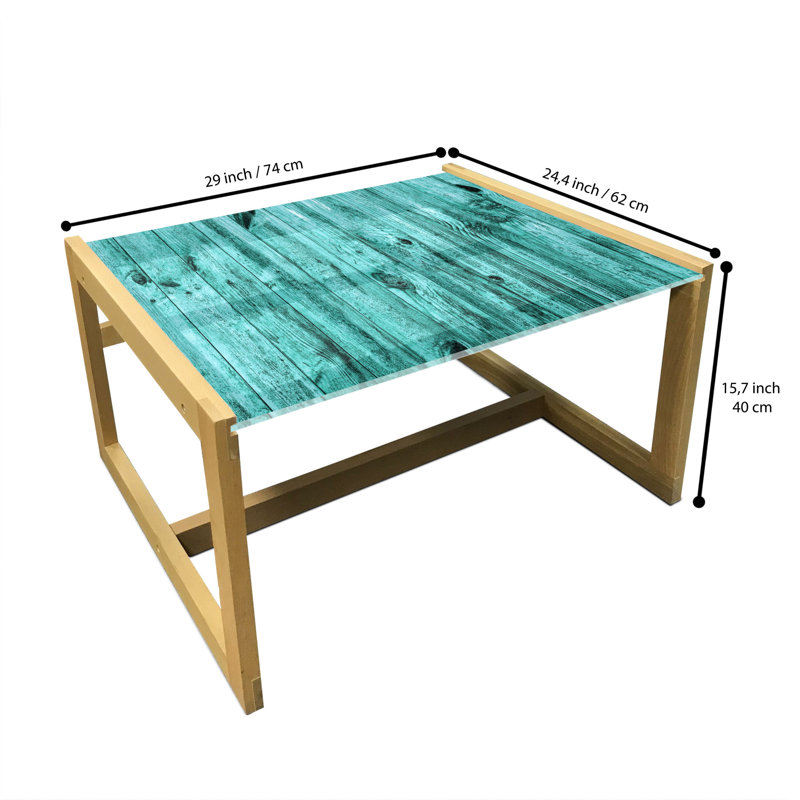 Jakeel Sled Coffee Table, 62cm H x 74cm W x 40cm D