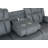 Yepez Grey Power Reclining Sofa