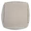 Pouf en coton tissé / polyester
