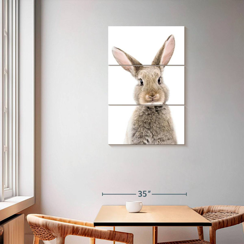 Brampt Baby Bunny, 57" H x 36" W