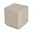 Daphne Outdoor Patio Mgo Side Table, Beige Travertine Finish, Set Of 1