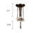 Zareh Glass Semi Flush Mount