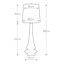 Athalla Porcelain Table Lamp-736715359